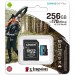 Card de memorie Kingston Micro SDXC Canvas GO Plus, 256GB, Clasa 10, UHS-I + Adaptor
